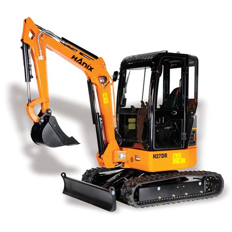 hanix 27 mini excavator|Hanix H27DR Long excavator specs (2019 .